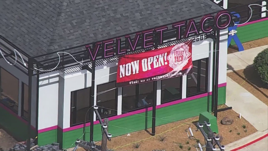 Velvet taco goes abroad! The Dallasbased chain expands