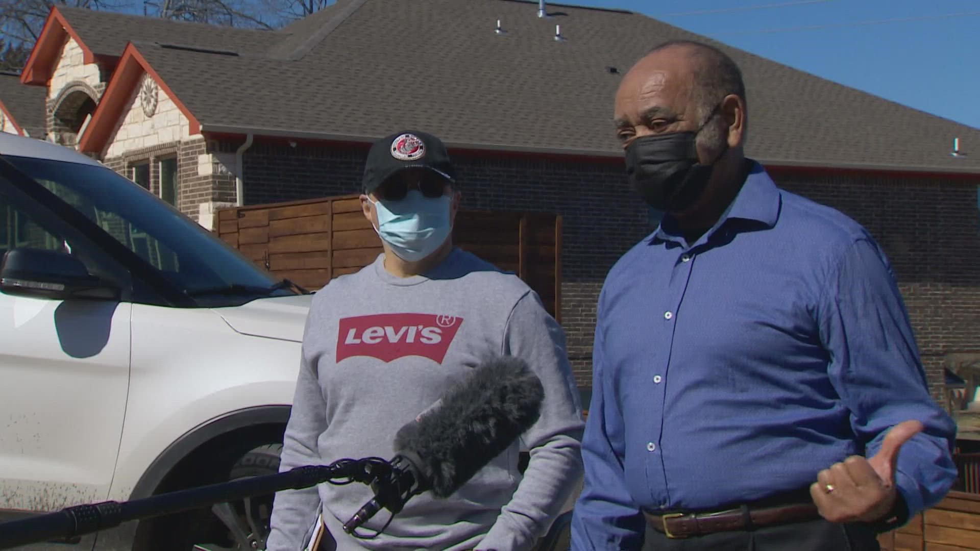 Willie Gonzalez and Carl Hays are two neighbors in Oak Cliff who are frustrated with the rental across the street.