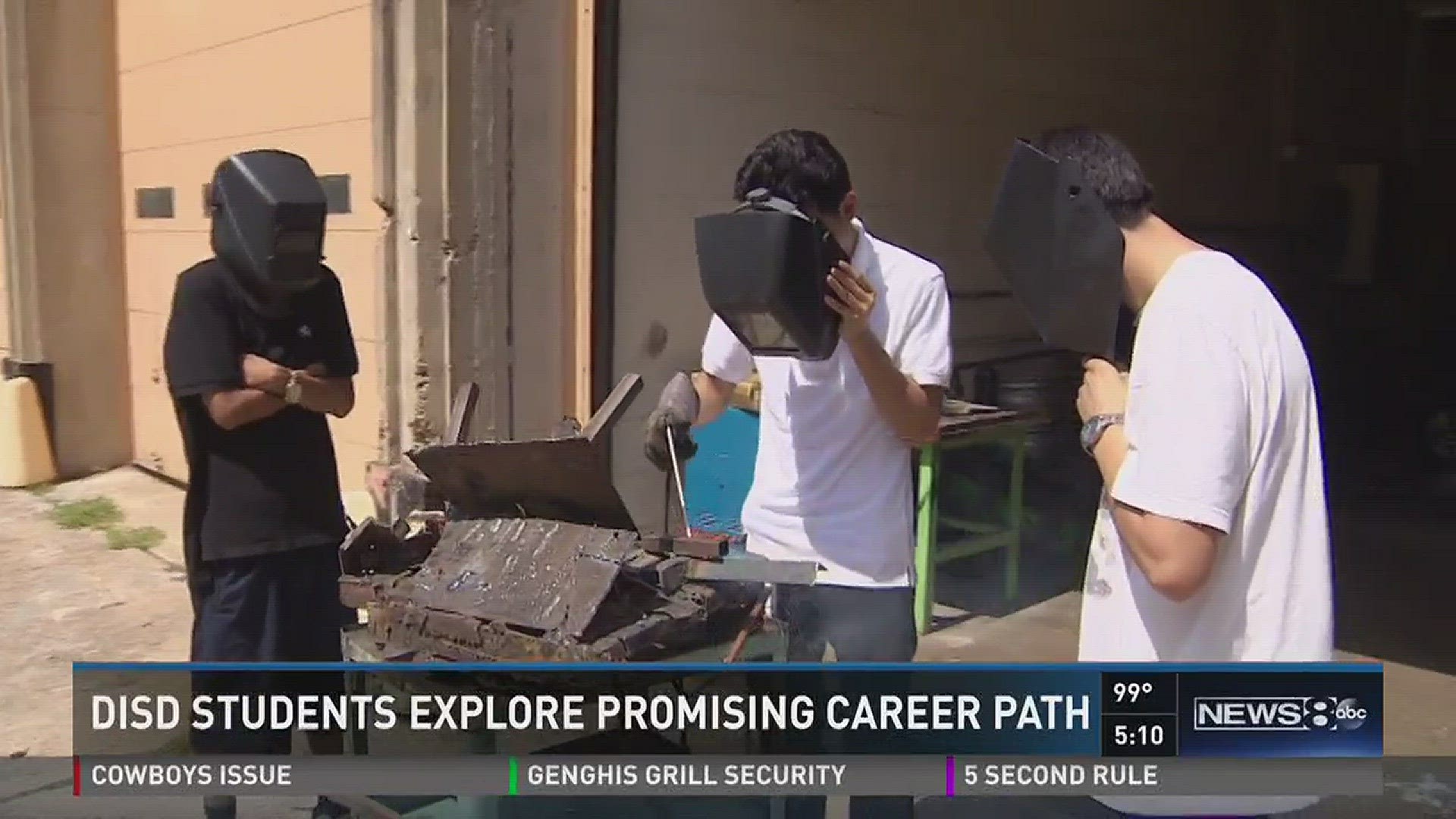 DISD Students Explore Promising Career Path