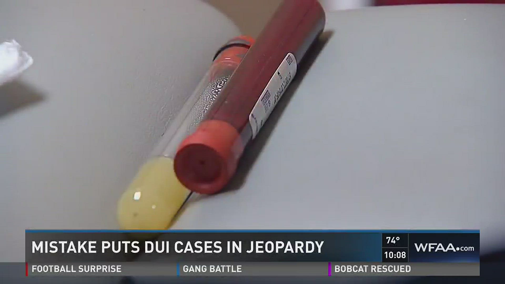 Mistake puts DUI cases in jeopardy