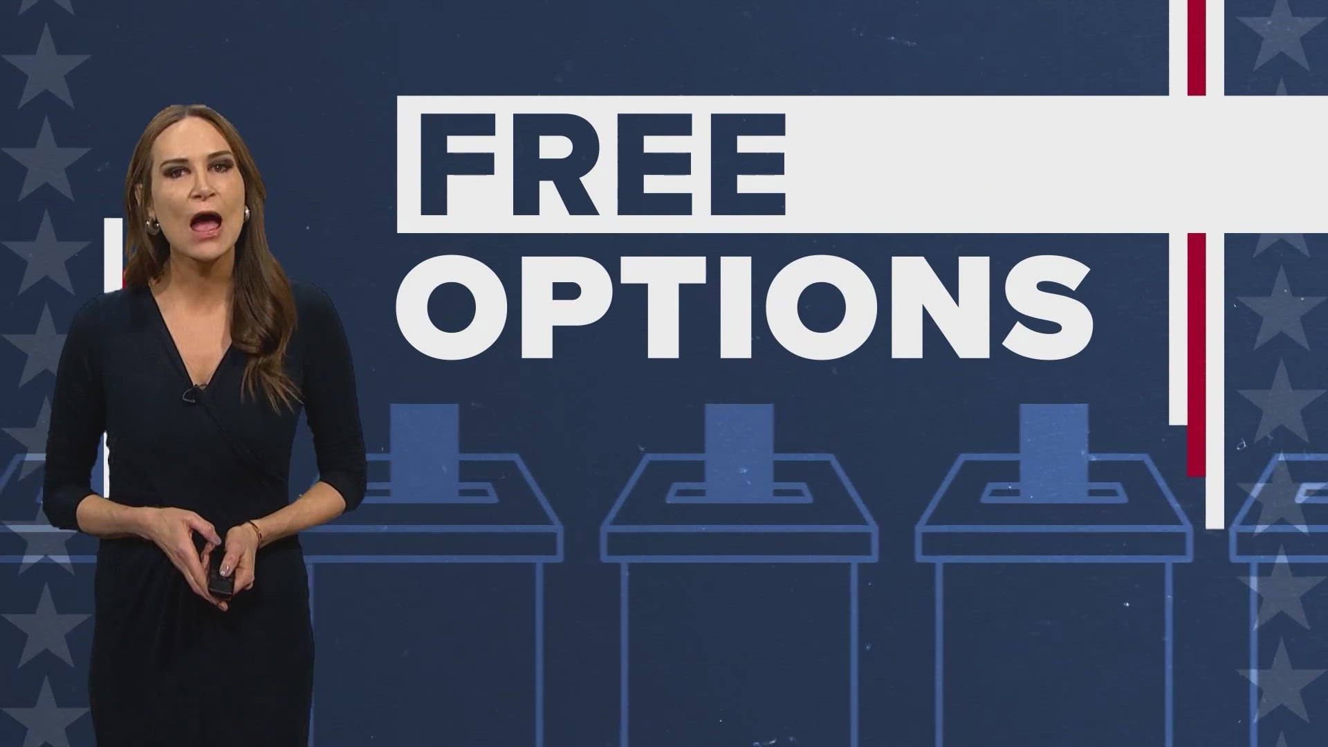 There are a number of free options to reach polling places.