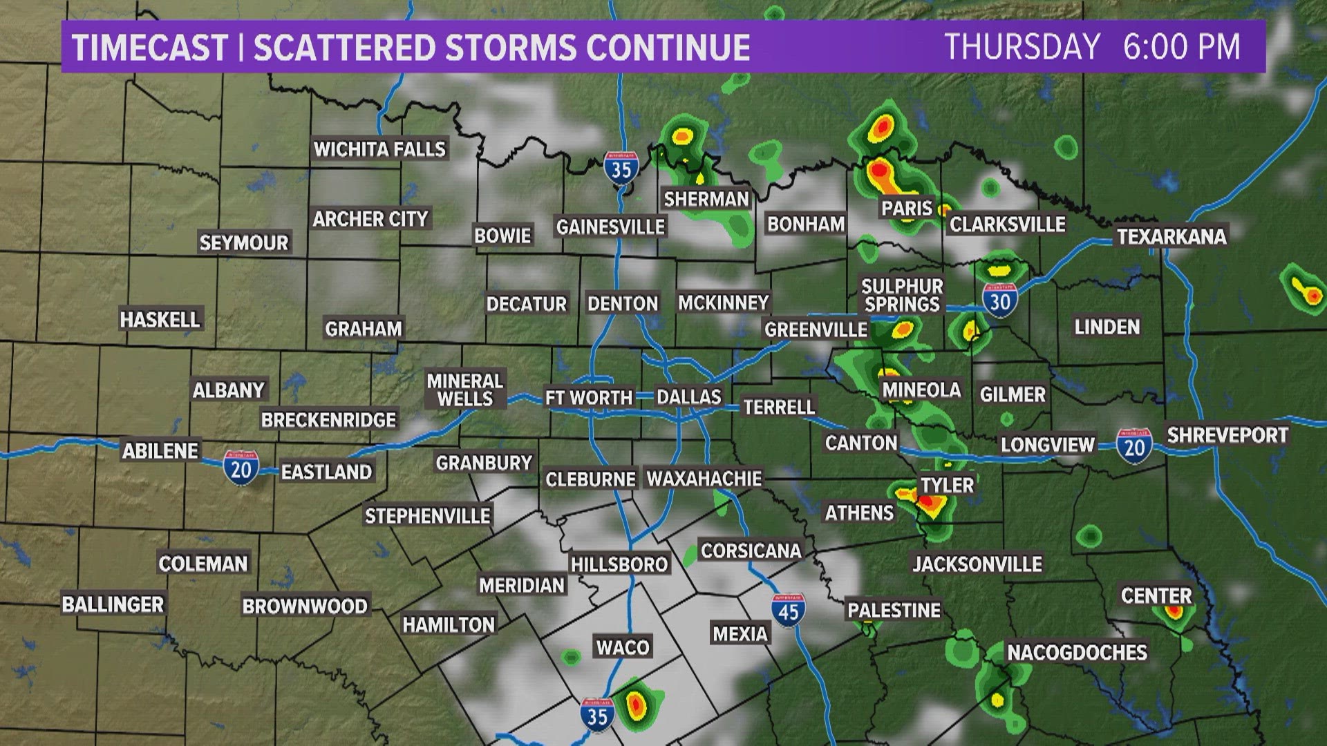 DFW Weather: June 8 midday forecast update
