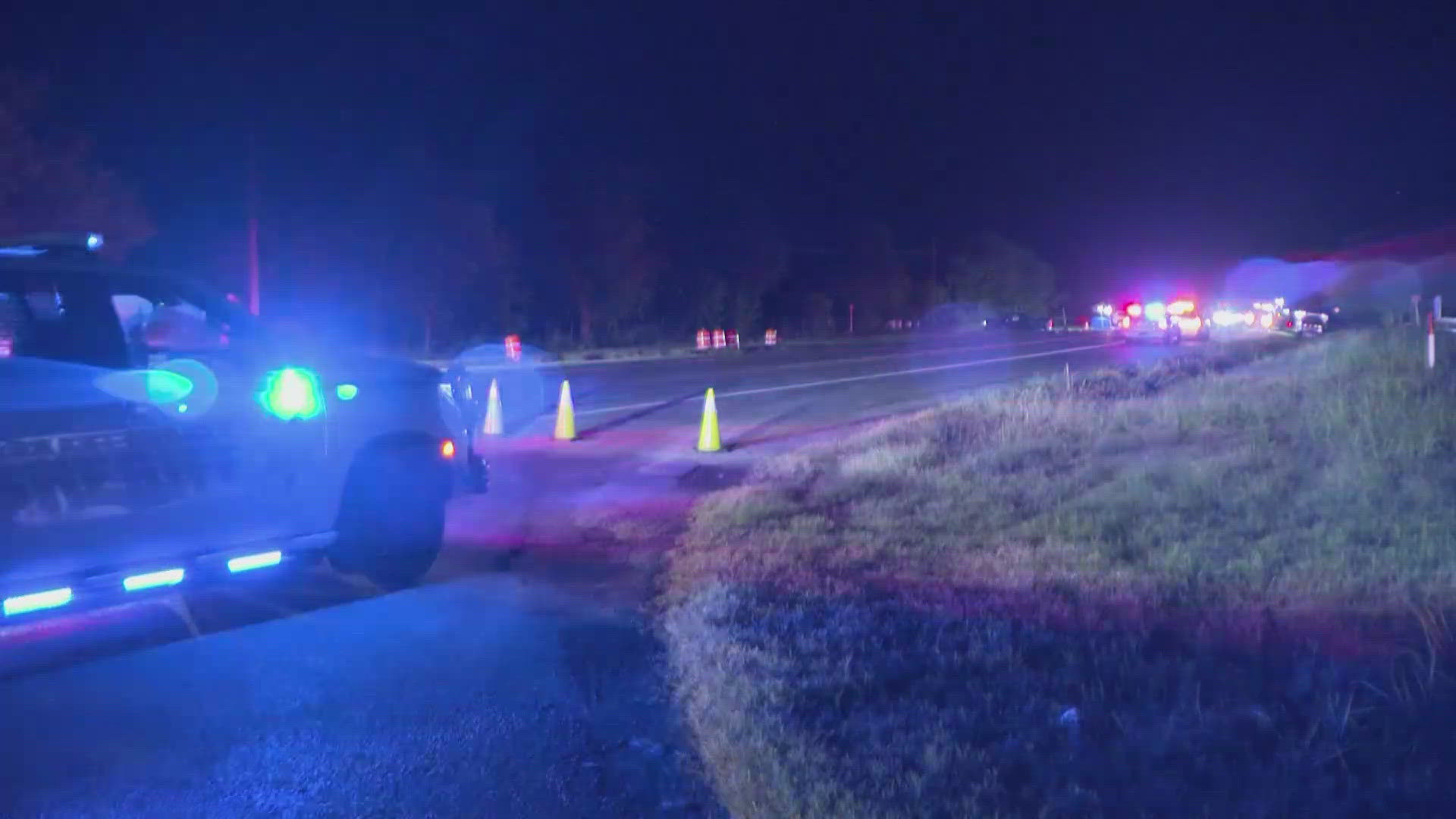 Three people were killed and two people were injured in a Tarrant County crash involving four vehicles, officials said.