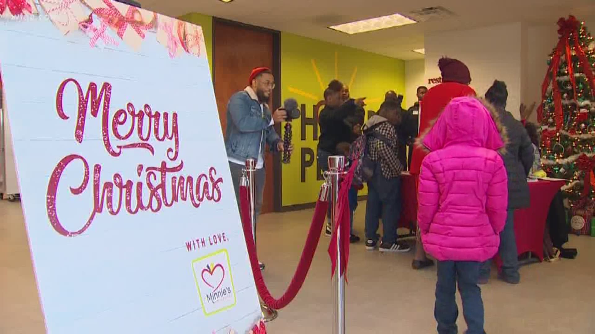 From bikes to Barbie dolls, about 300 families in need were able to pick up toys and a Christmas dinner during Minnie's Food Pantry Christmas Giveaway