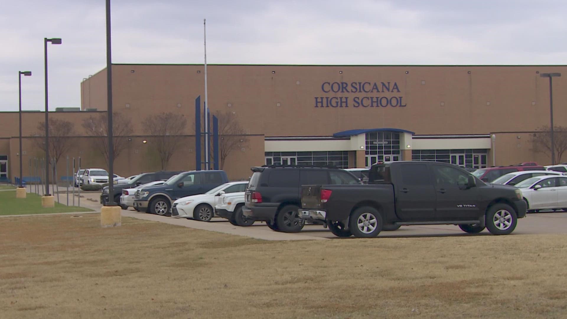 The school was placed on lockdown Thursday morning as school officials talked with students and searched for the weapon.