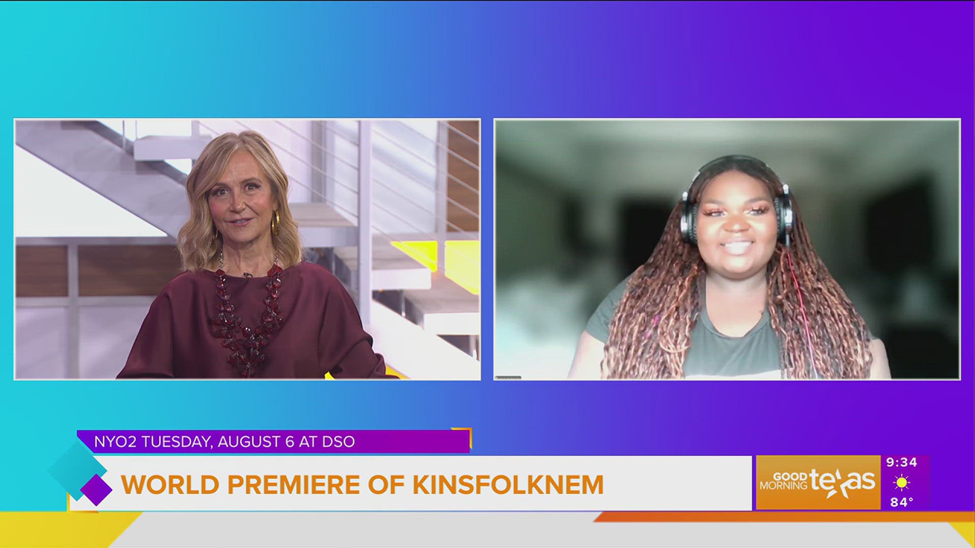 Jasmine Barnes joins us with a special preview of the world premiere of KINSFOLKNEM.