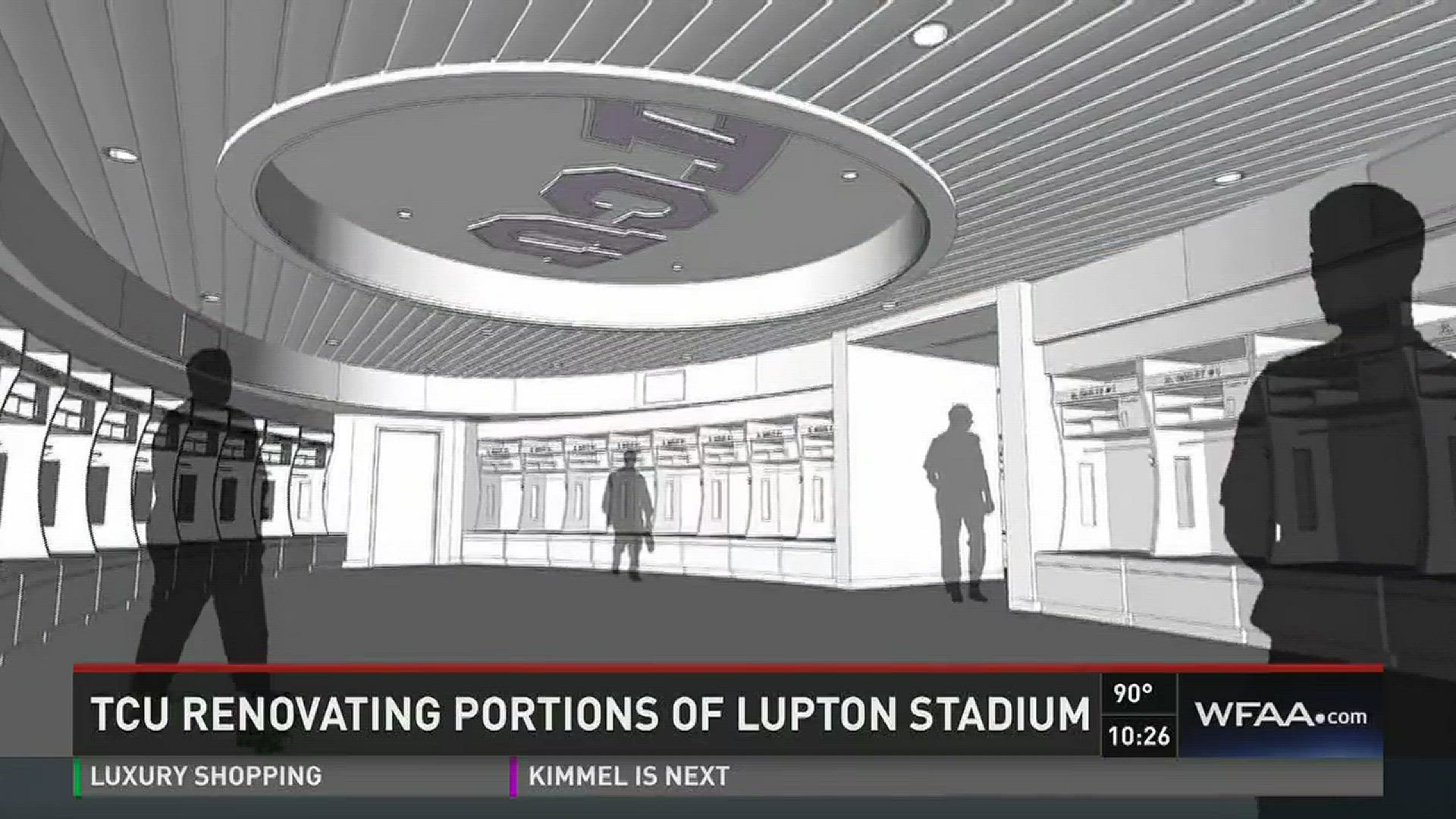Lupton Stadium is getting a new locker room, team lounge, classroom and more.