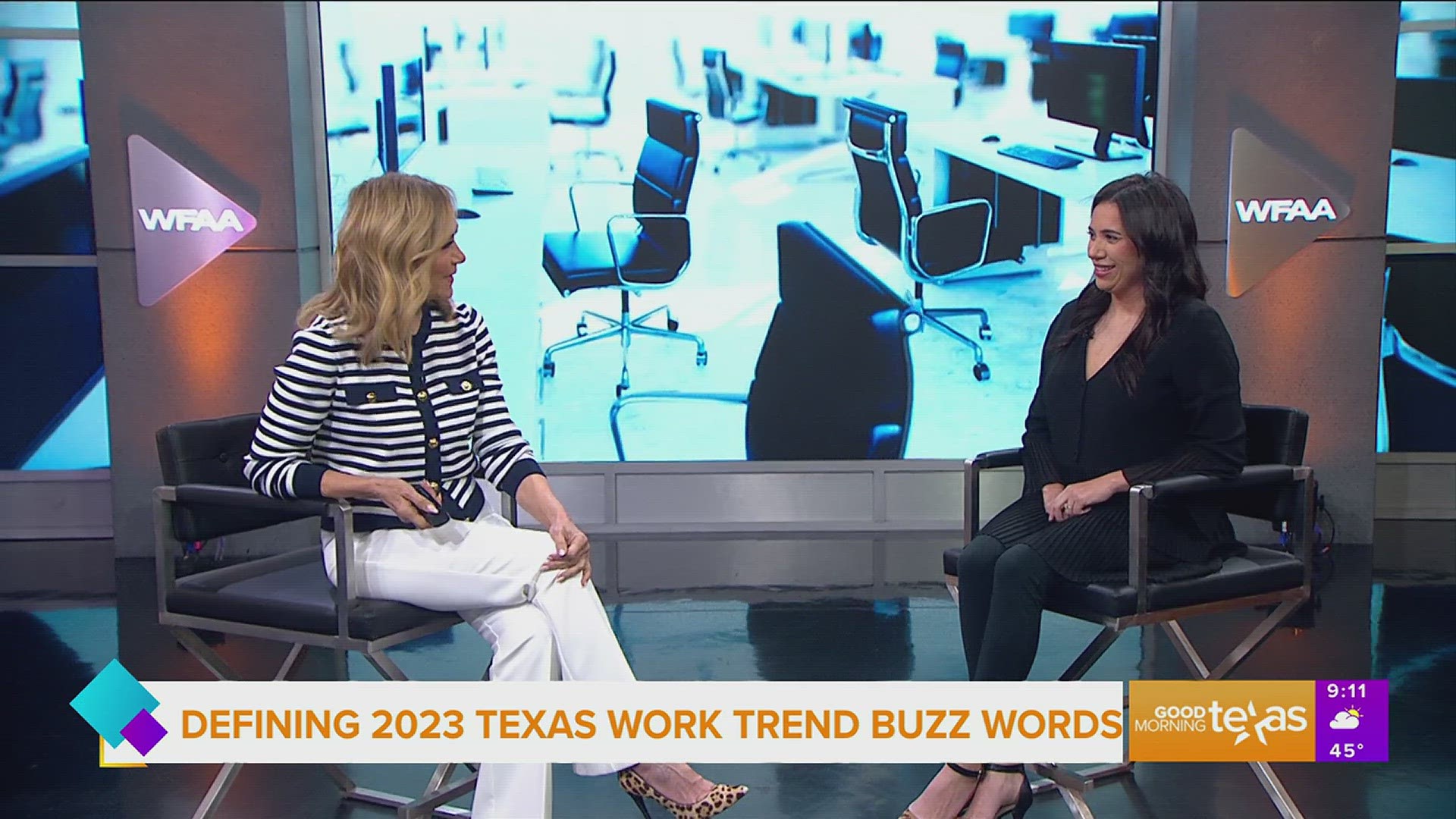 Marissa Bonner of VIP breaks down a new survey of defining Texas work trend apt phrases from USDictionary.com and offers insight into work trends in the new year.