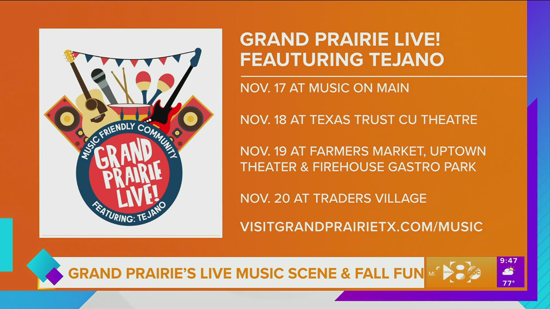 This segment is sponsored by City of Grand Prairie.