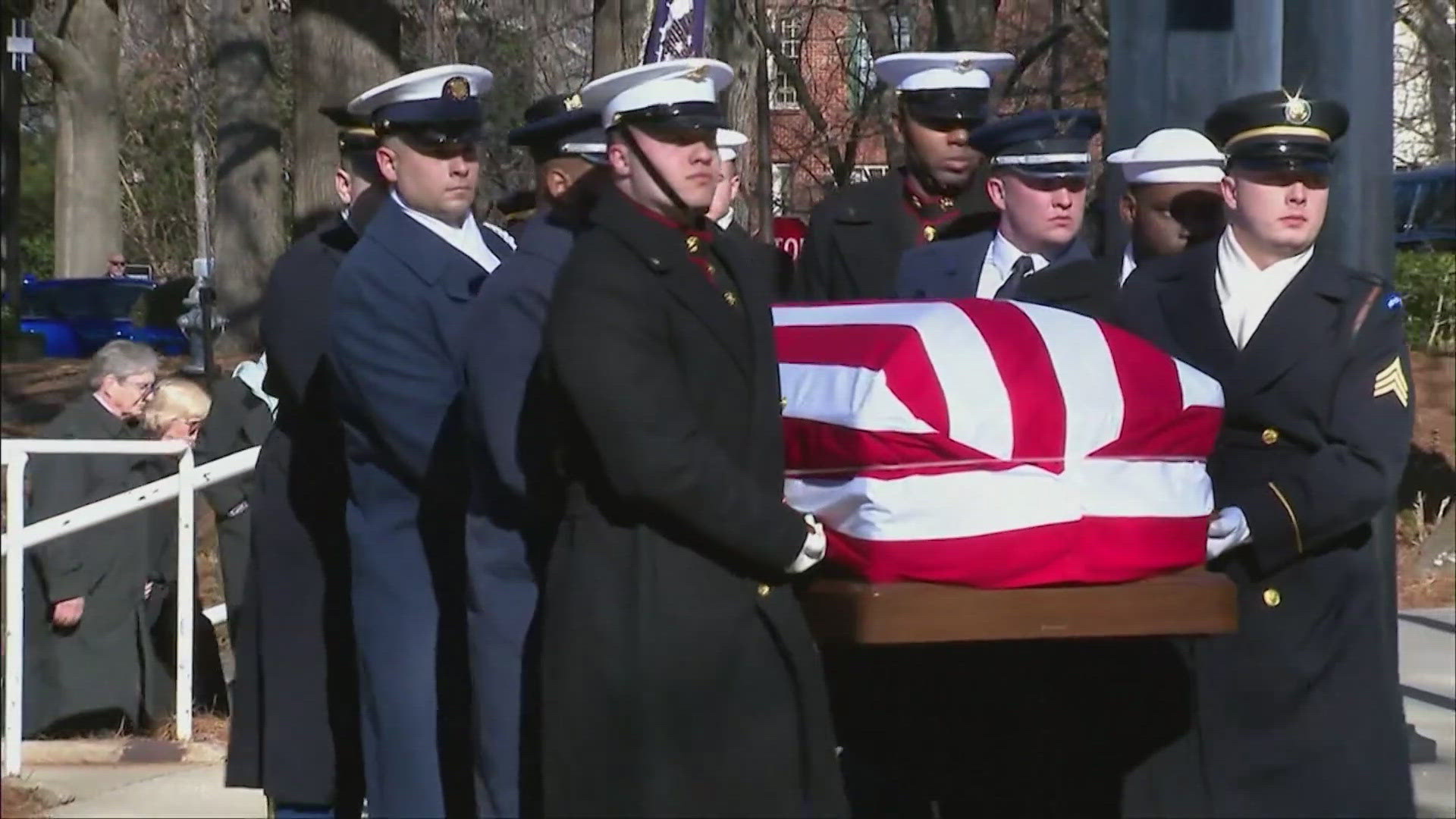 Former President Carter will leave the Carter Center for the last time Tuesday and will be flown to Washington D.C. for a public visitation.