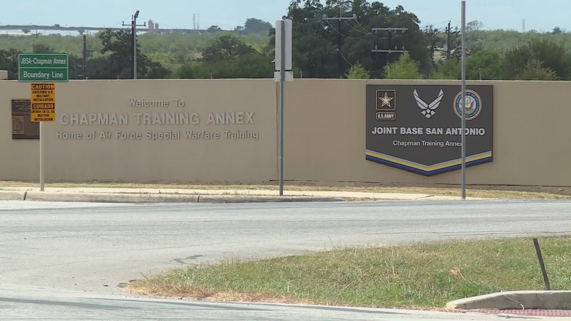 JBSA officials said no injuries were reported, and the suspect hasn't been arrested.