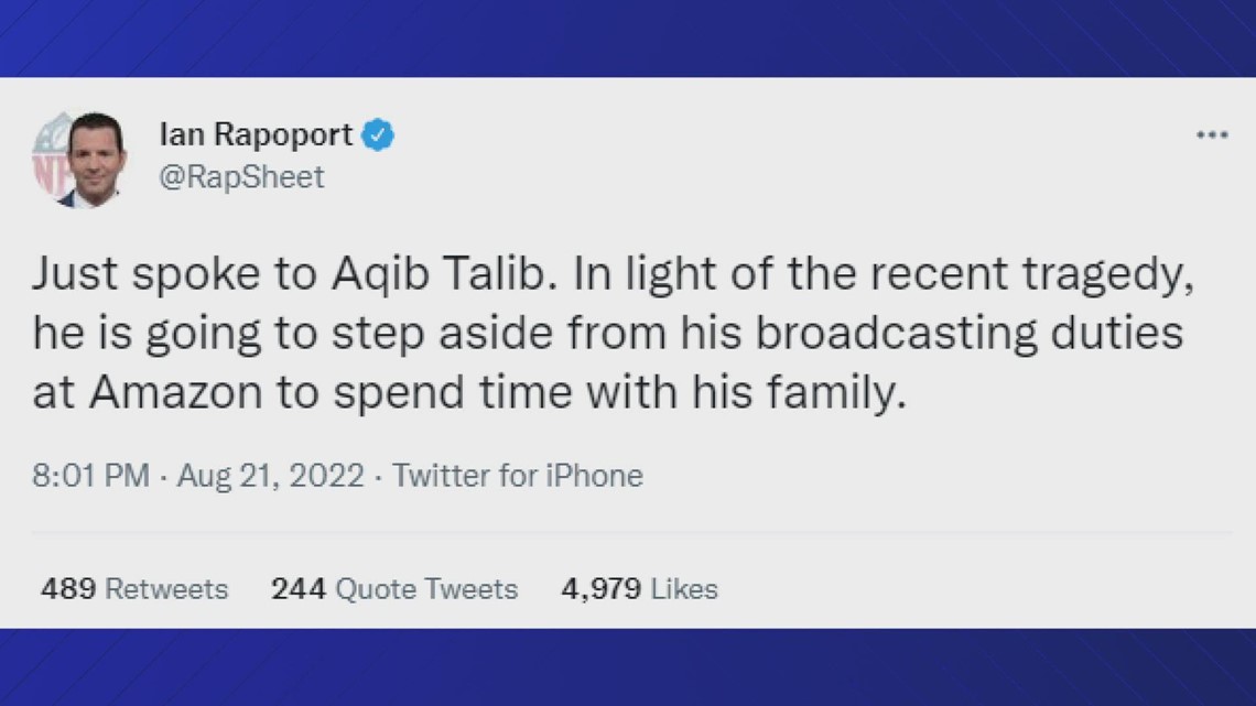Report: Aqib Talib stepping away from Amazon's 'Thursday Night Football' following brother's arrest - WFAA.com