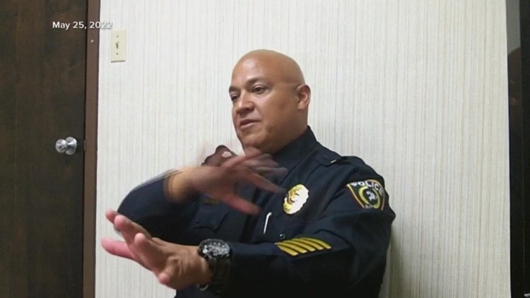 Now-fired Uvalde chief's post-shooting interview obtained by ABC News