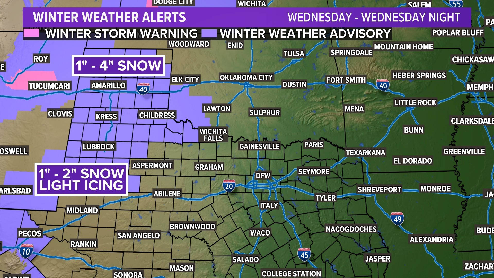 DFW weather: Will North Texas get snow or sleet? What to expect | wfaa.com