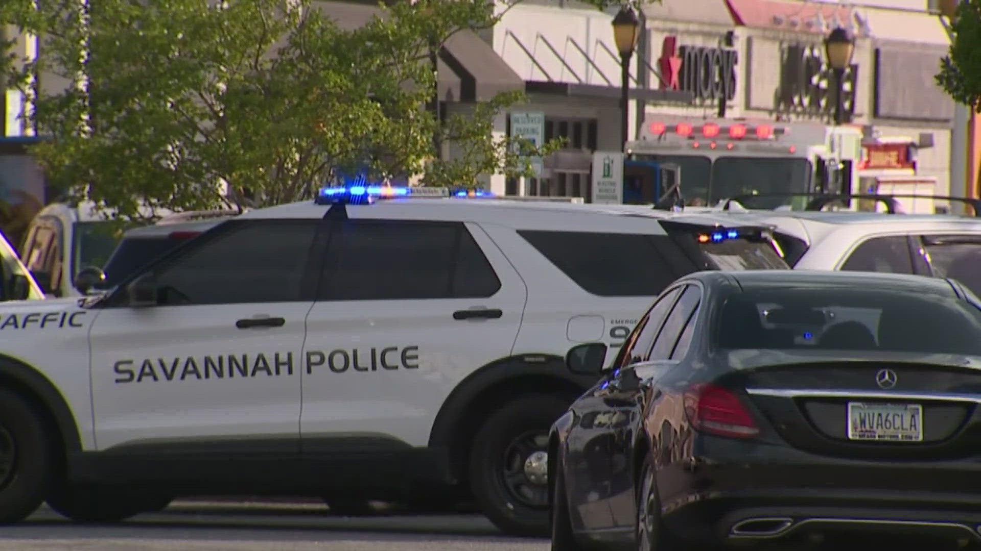 Officials say multiple people have been shot at a mall in Savannah, Georgia.