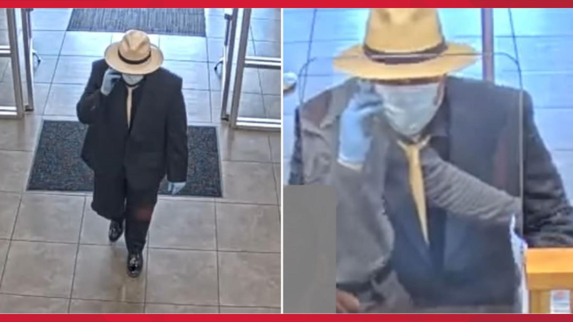 FBI searching for well-dressed serial bank robber in North Texas