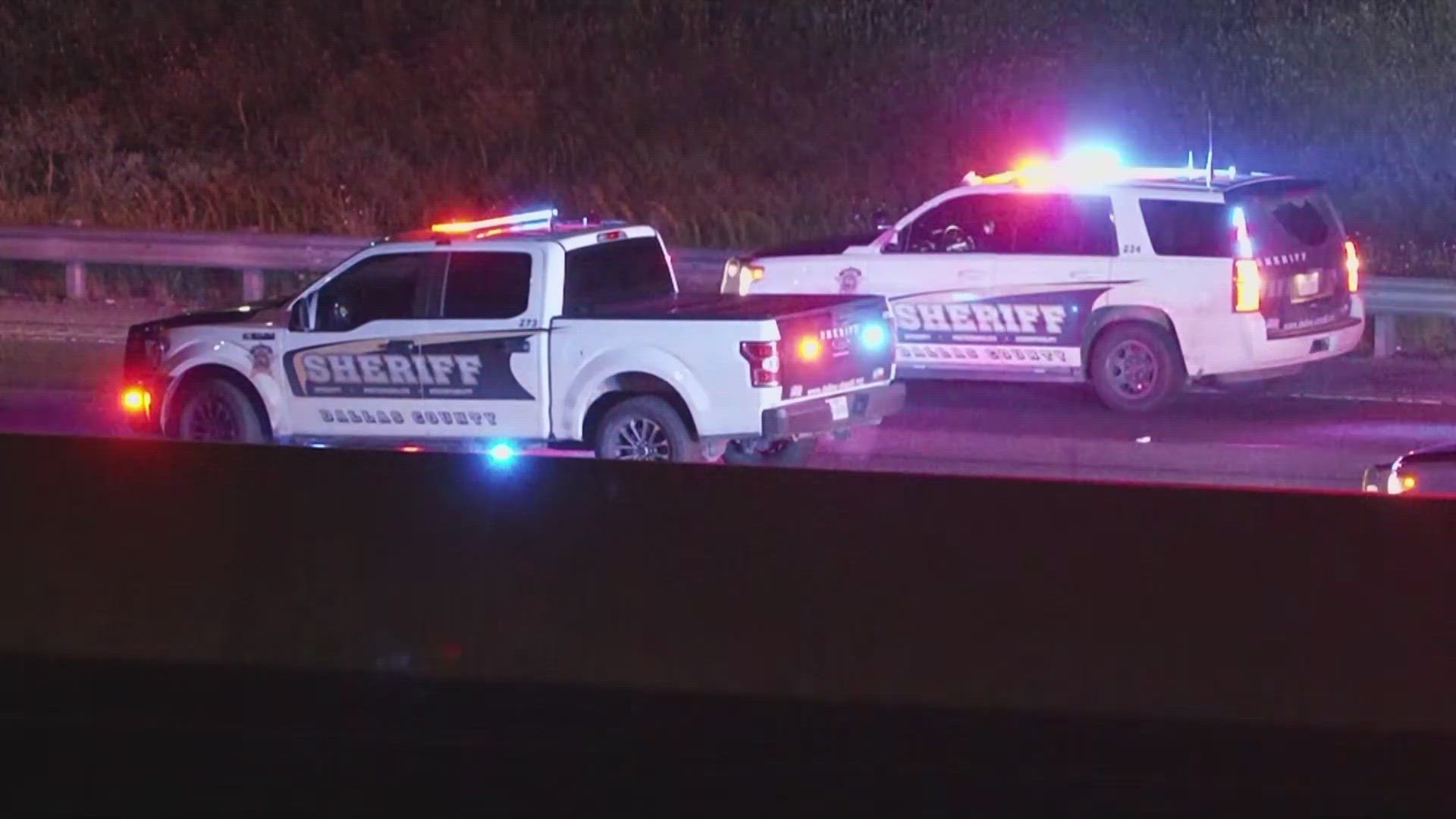 Authorities were responding to a deadly crash in southern Dallas County on Monday morning.
