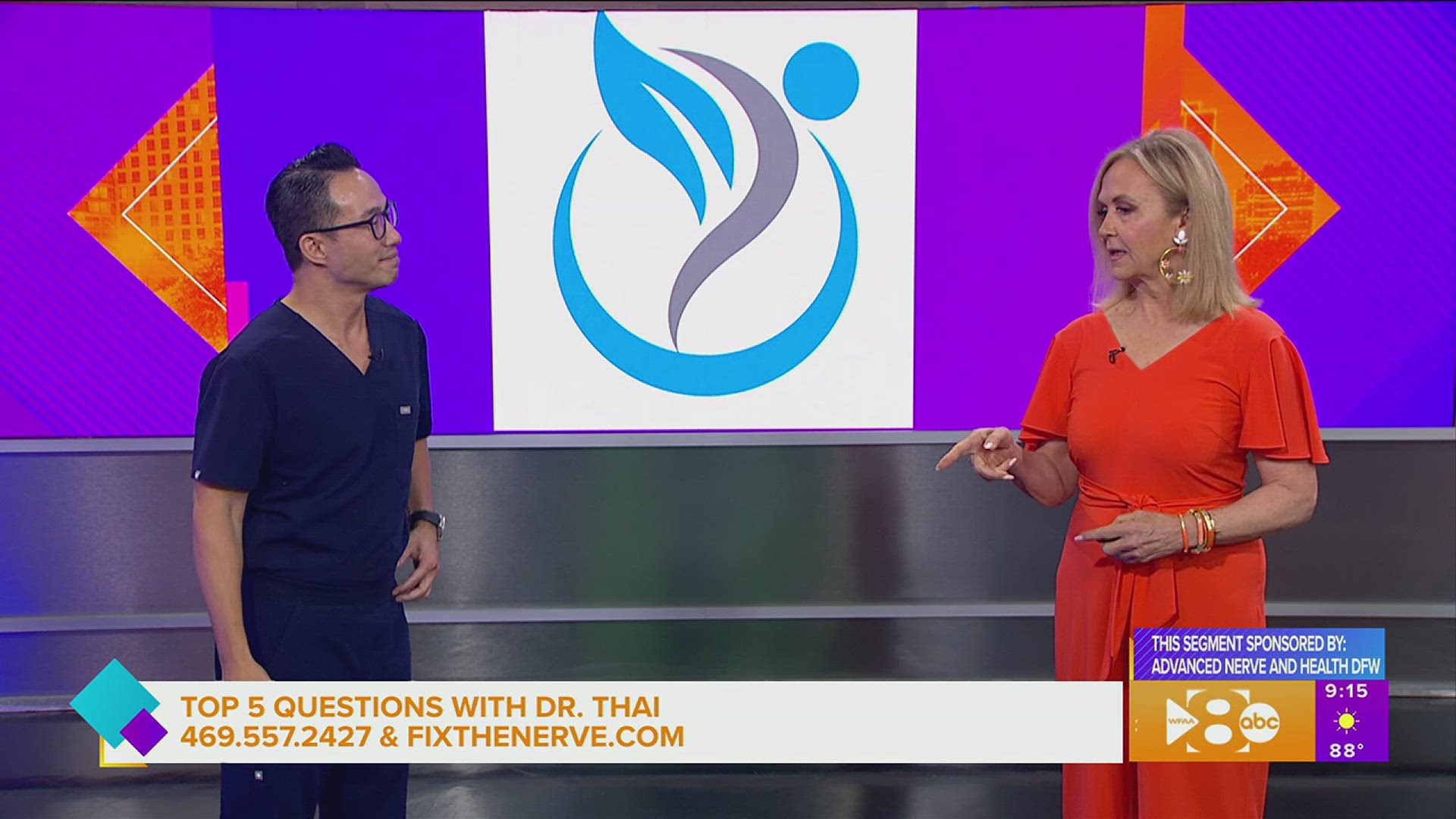 Answers to the top 5 peripheral neuropathy questions. This segment is sponsored by Advanced Nerve & Health DFW. Go to fixthenerve.com or call 469.557.2427 for info.