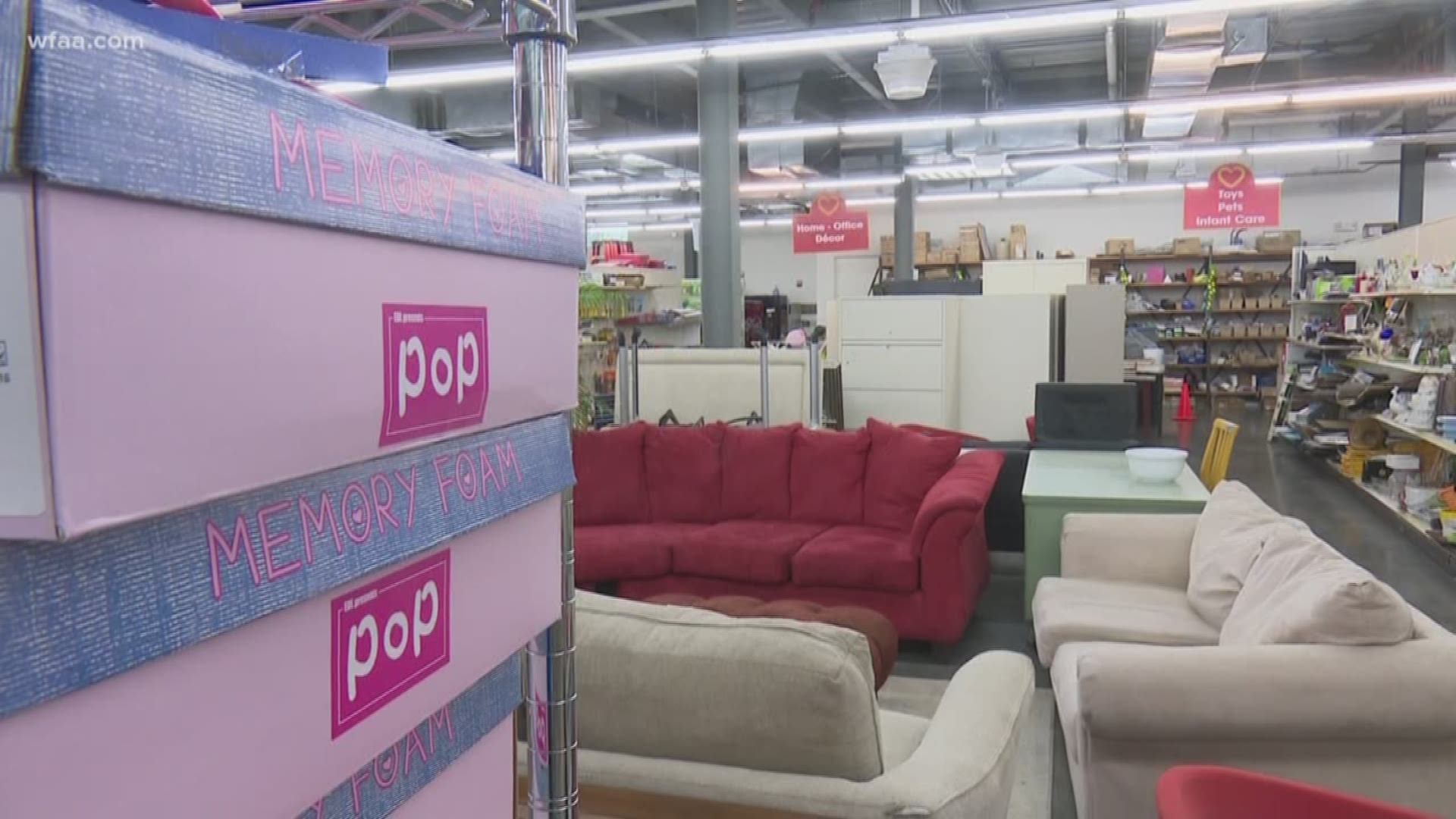While hundreds of former Elan City Lights residents are still unable to retrieve their belongings, others are looking to a non-profit to help sell furniture. About 50 residents decided to give their furniture to  'Volunteer Now' which is located across the street.