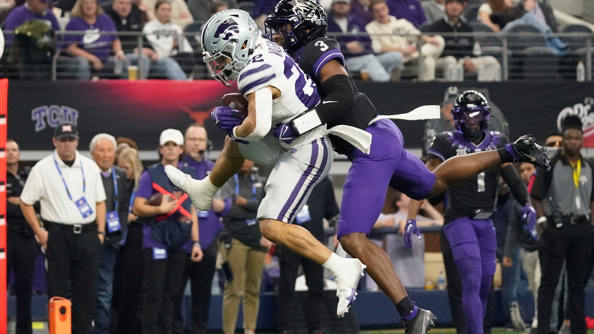 Tcu Score Horned Frogs Lose To Kansas State In Big 12 Title Game 1151