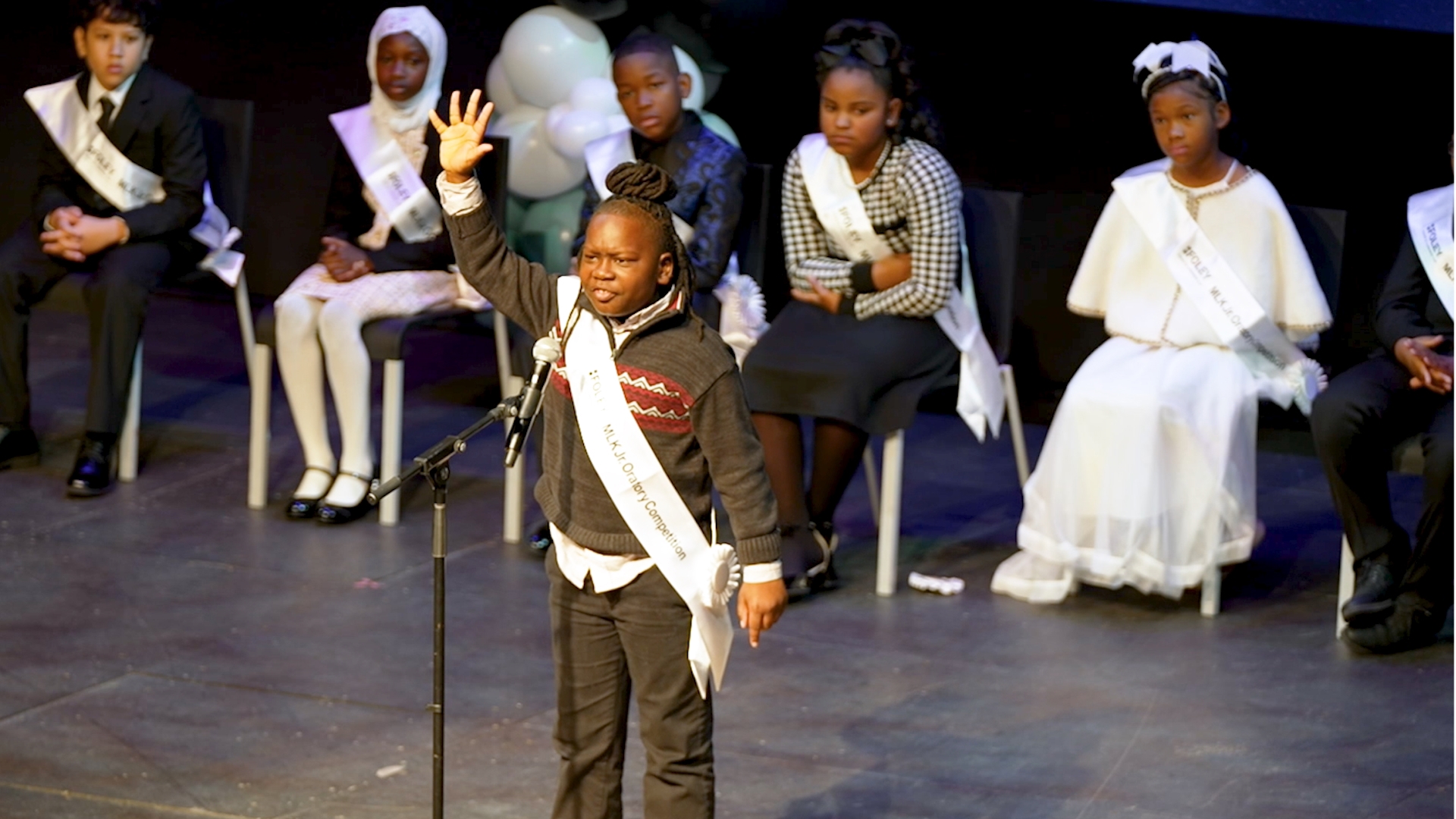 The Dallas Independent School District's 2025 MLK Jr. Oratory Competition was held Jan. 17, 2025, at the AT&T Performing Arts Center.