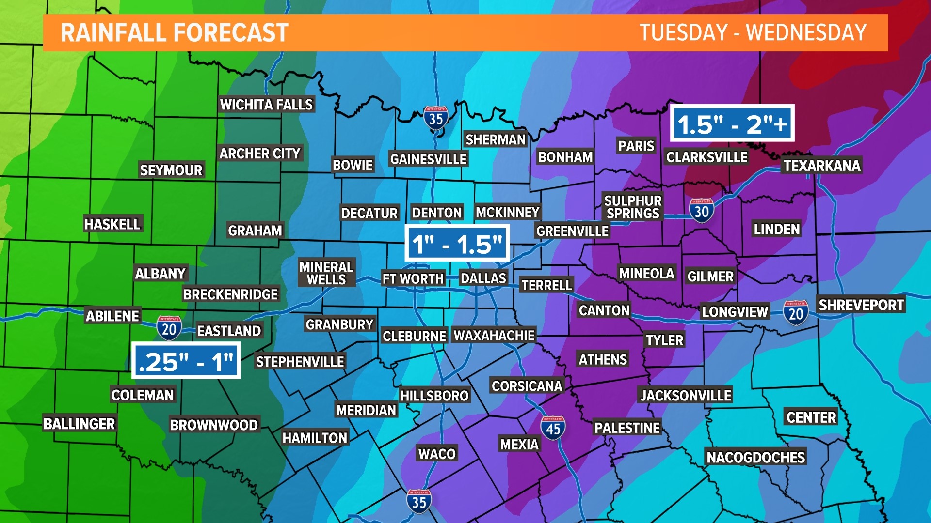 dfw-weather-forecast-tracking-our-rain-chances-how-much-wfaa