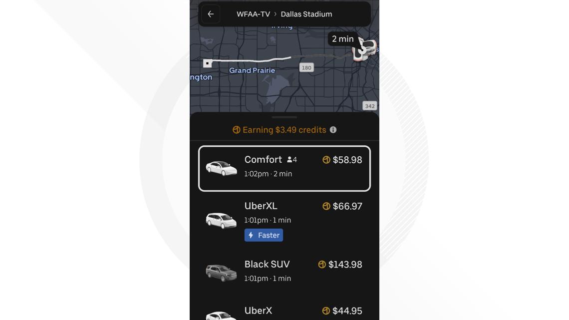 Uber Rideshare Inspection It wasn't just ticket prices that were high. Parking or ridesharing to ...