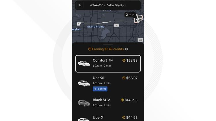 Uber Rideshare Inspection It wasn't just ticket prices that were high. Parking or ridesharing to ...