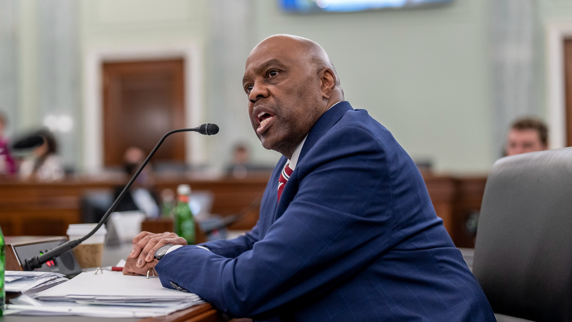Republicans were united in opposition to Denver International Airport CEO Phillip Washington, calling him unqualified because of limited aviation experience.