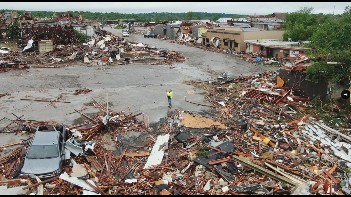 Widespread Damage Reported After Tornado Rips Through Sulphur, Oklahoma ...