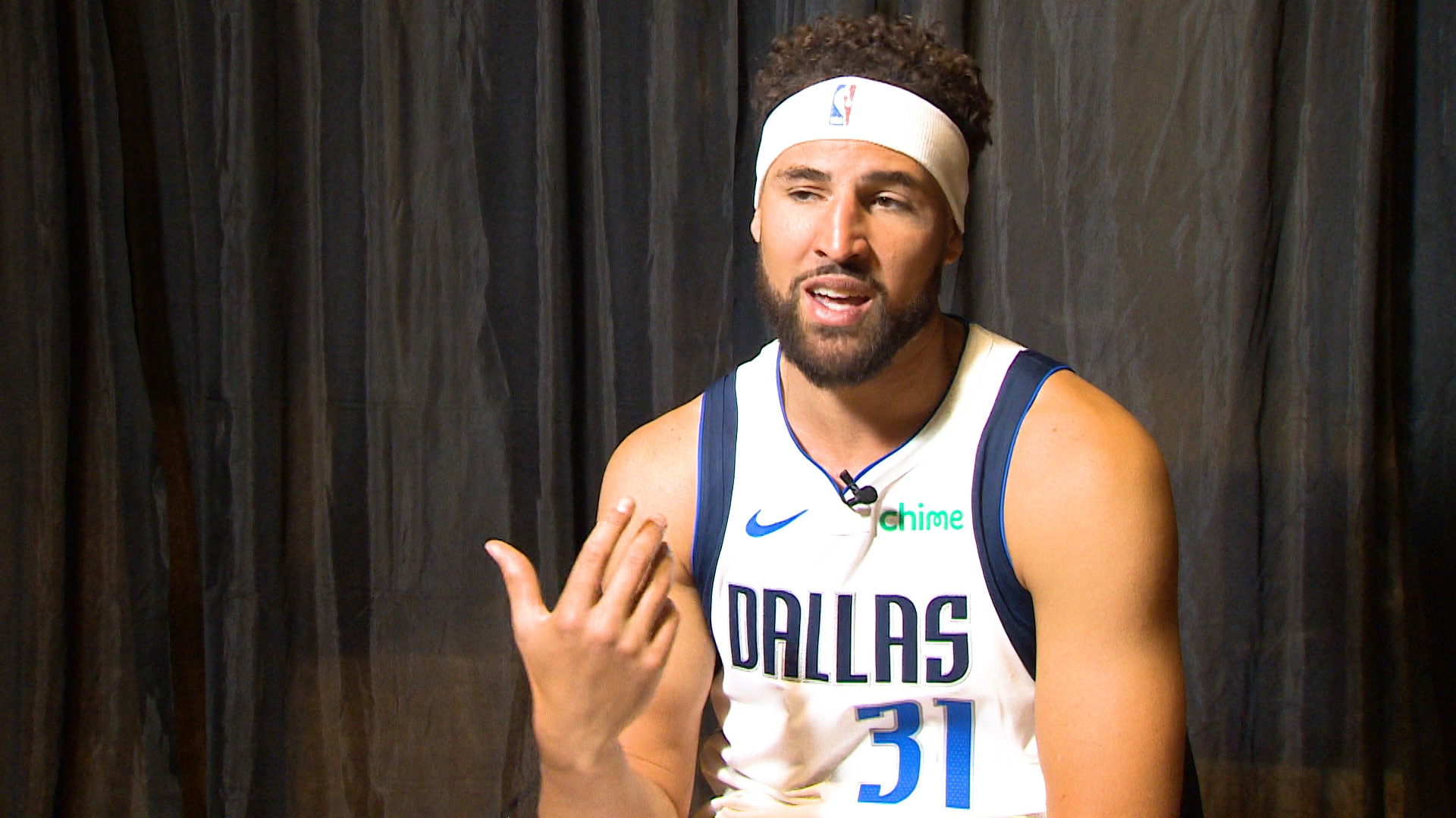 Klay Thompson sat down with WFAA for a 1-on-1 interview during the 2024-25 Dallas Mavericks Media Day.