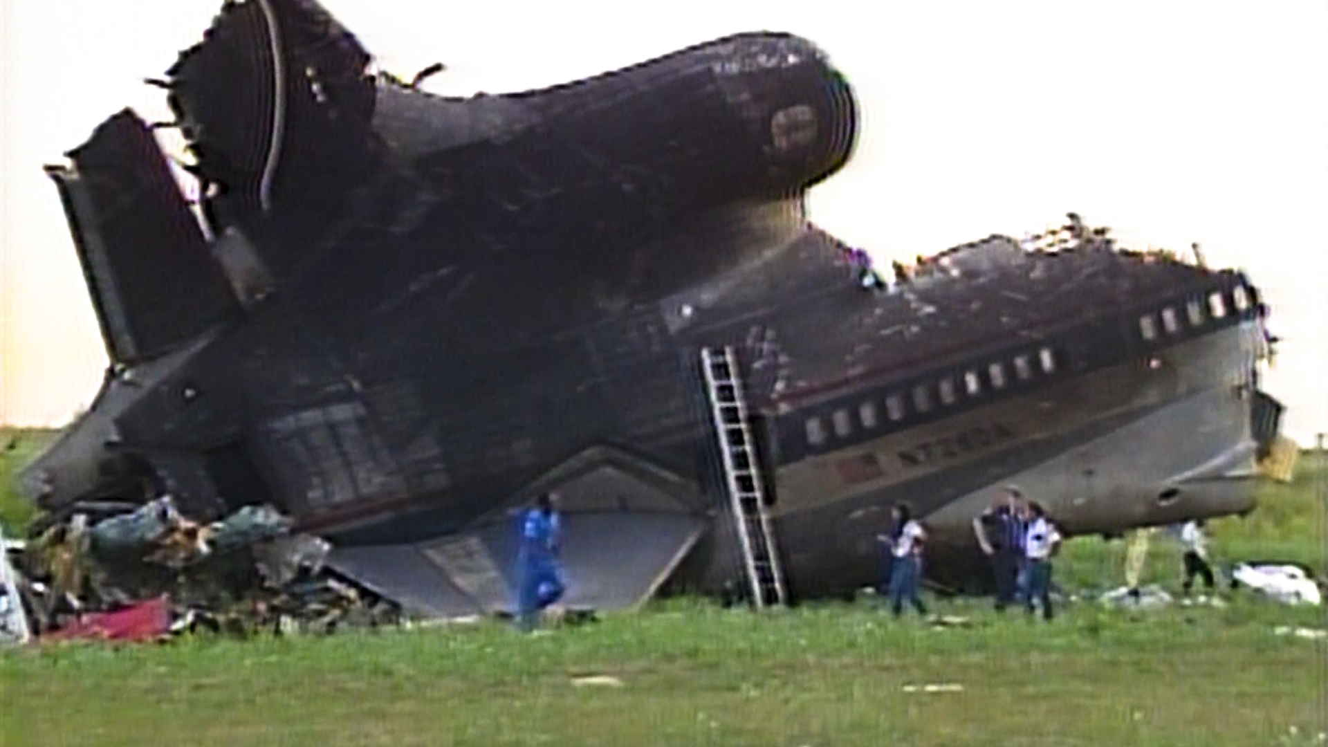 The 1985 crash killed 136 passengers and crew on board plus the motorist; 27 people survived the impact.