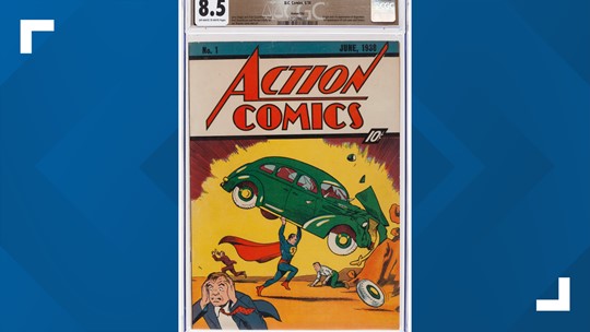 Rare Superman Debut Comic Sells For $6m Through Heritage Auctions 