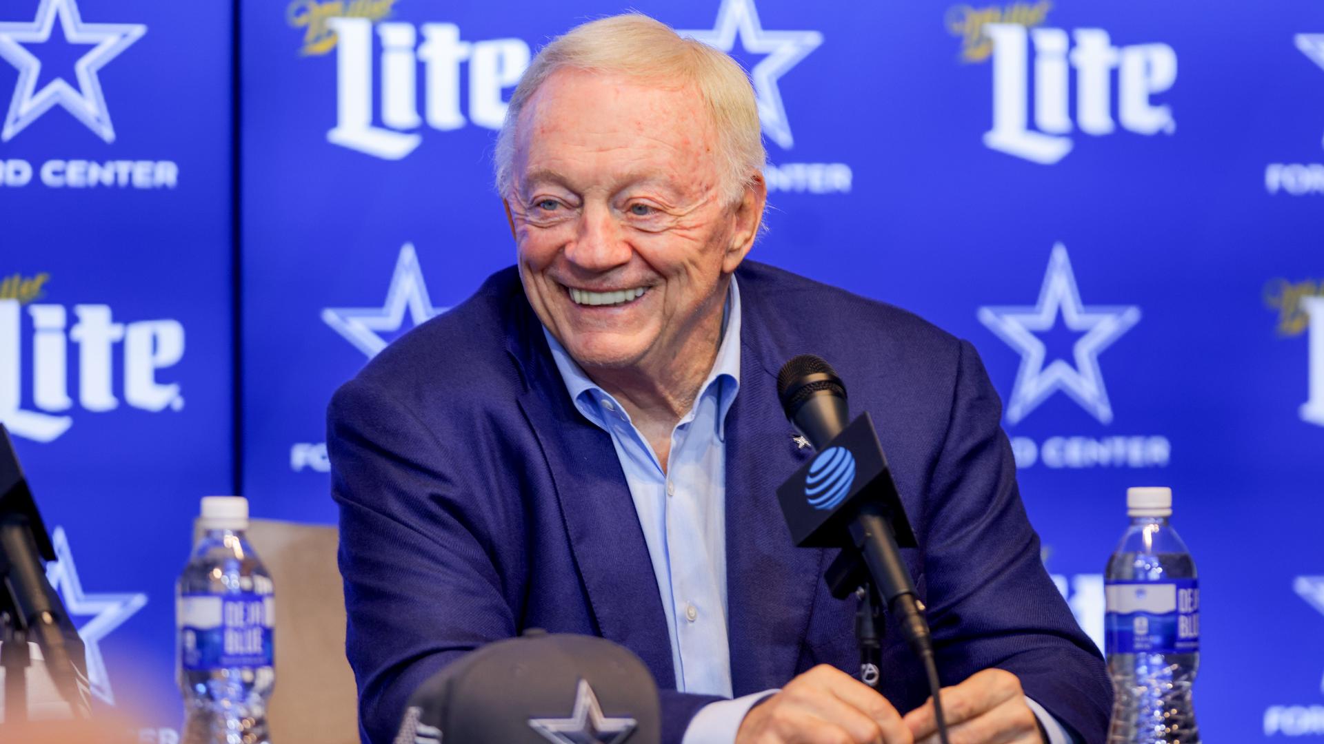 The Cowboys owner is suing the woman who claimed Jones was her biological father.