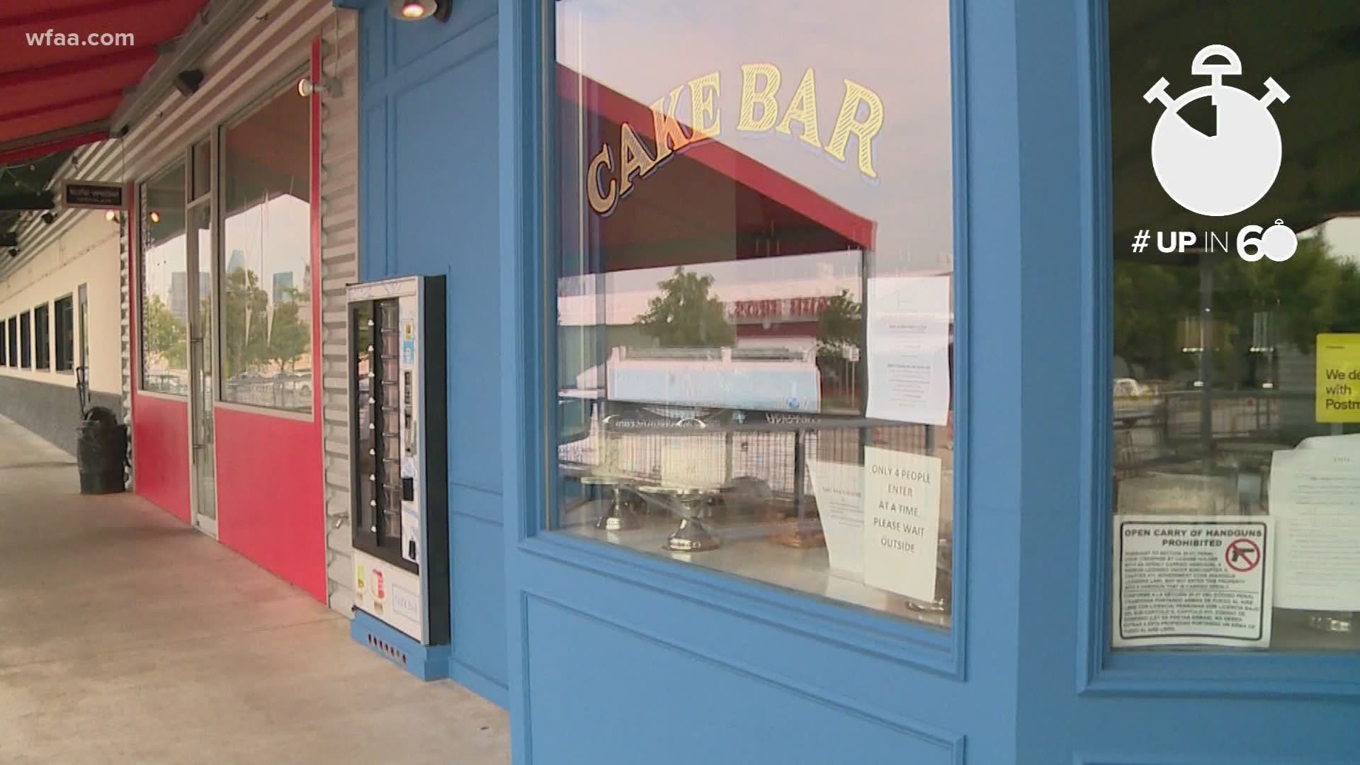 COVID-19 has caused problems for a lot of small businesses all over the country. One business owner in Dallas found a unique way to serve her product.