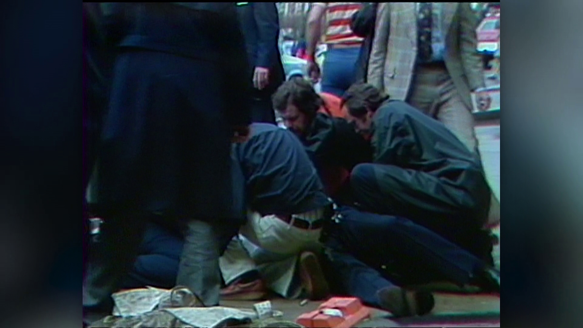 On March 30, 1981, President Ronald Reagan was shot and wounded when attacked on the streets of Washington, D.C. by John Hinckley Jr.