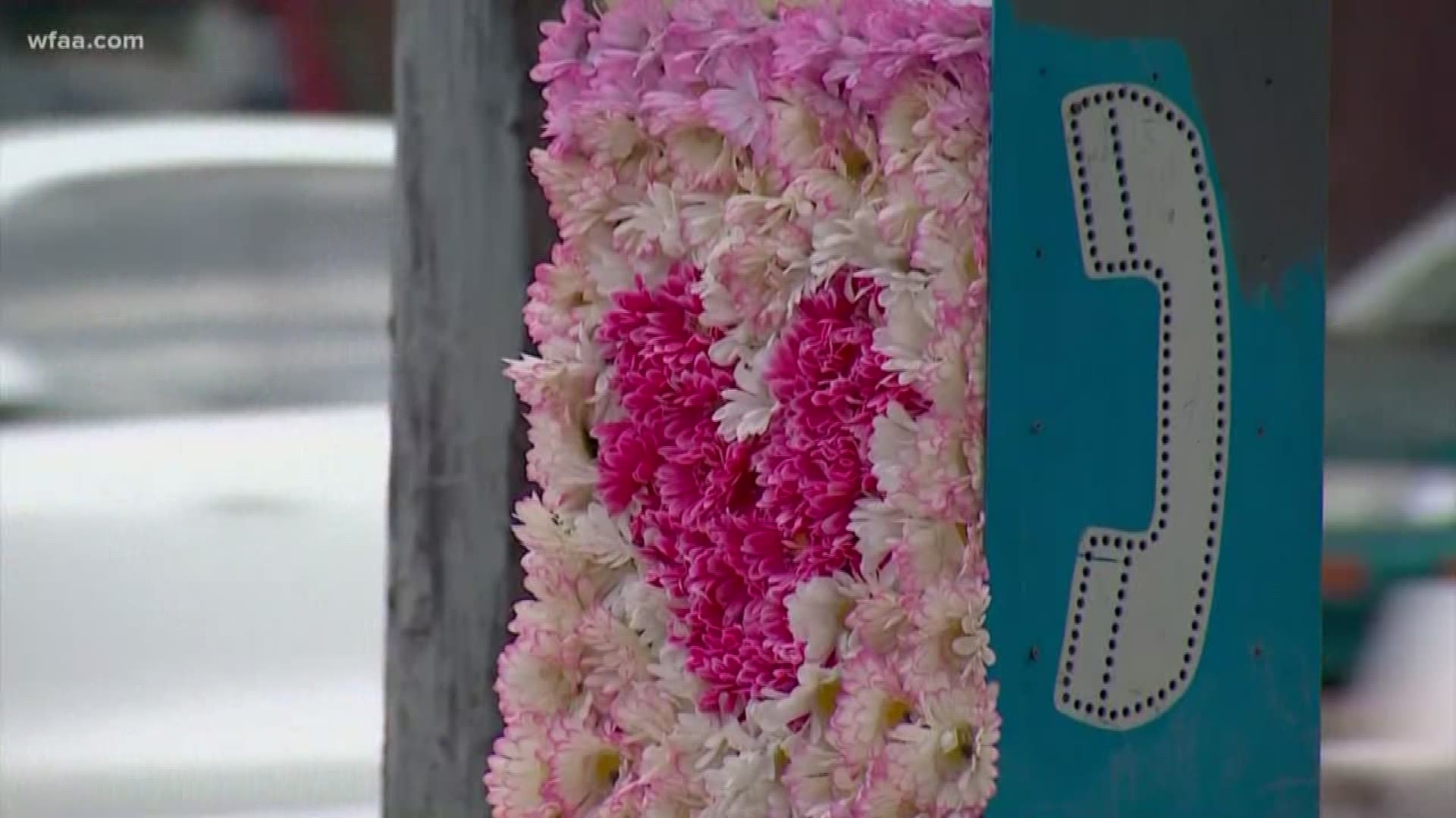 Payphones around the Lakewood area have received a mystery makeover. 