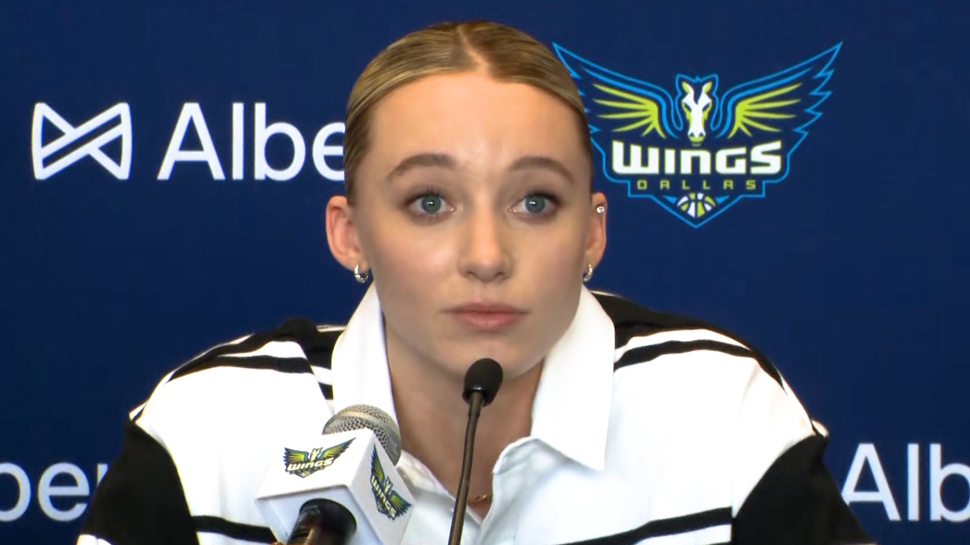 Paige Bueckers full introductory press conference with Dallas Wings (April  23, 2025)