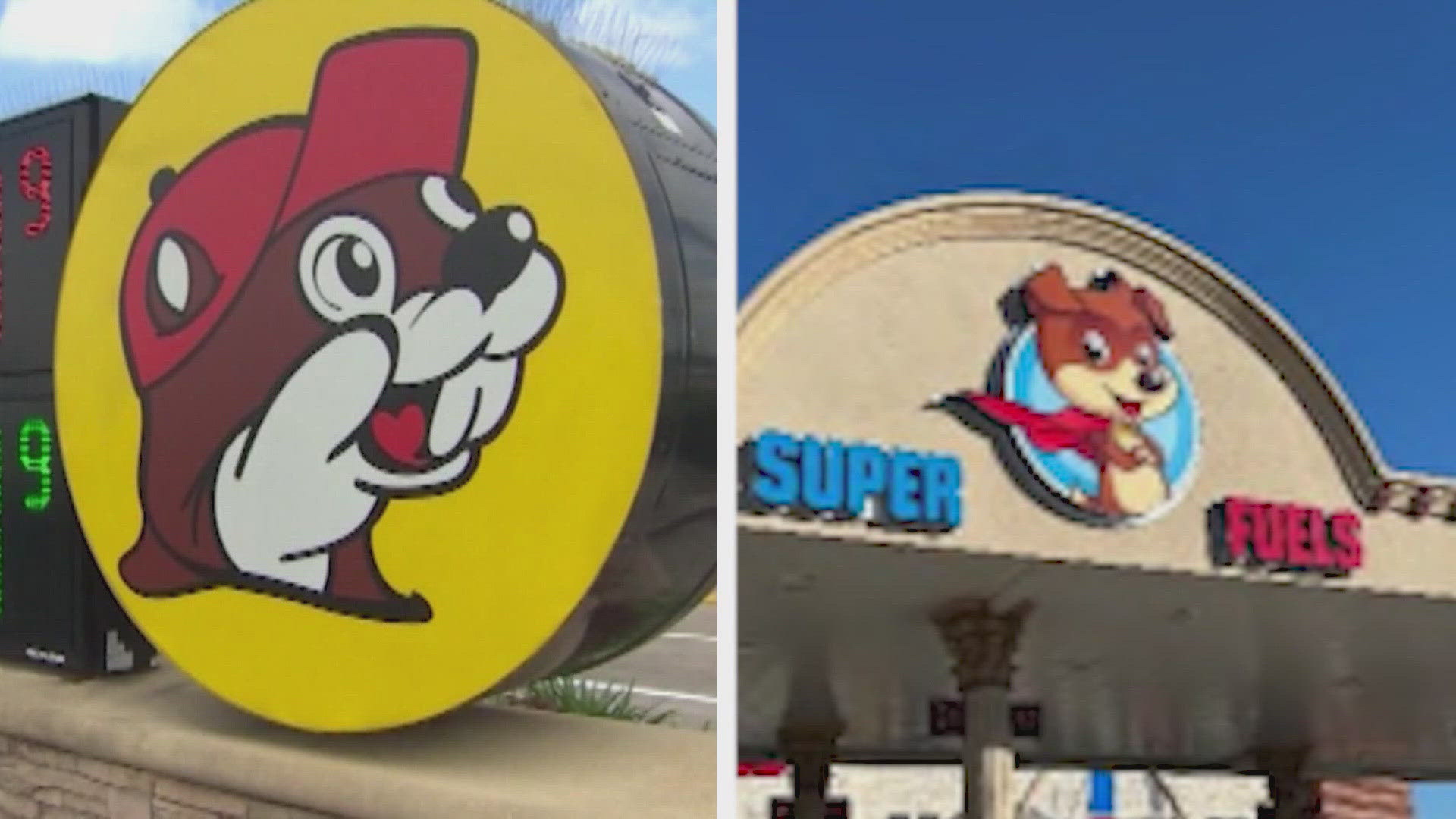 Buc-ee's is accusing a North Texas-based gas station company of using a similar logo.