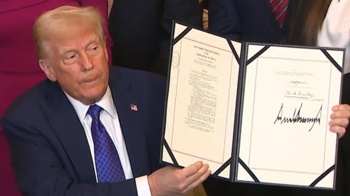 President Trump signs the Laken Riley Act into law (Jan. 29, 2025 ...