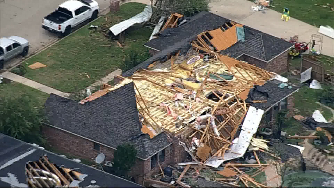 2 tornadoes, including an EF-3, confirmed after Tuesday's severe weather in North Texas