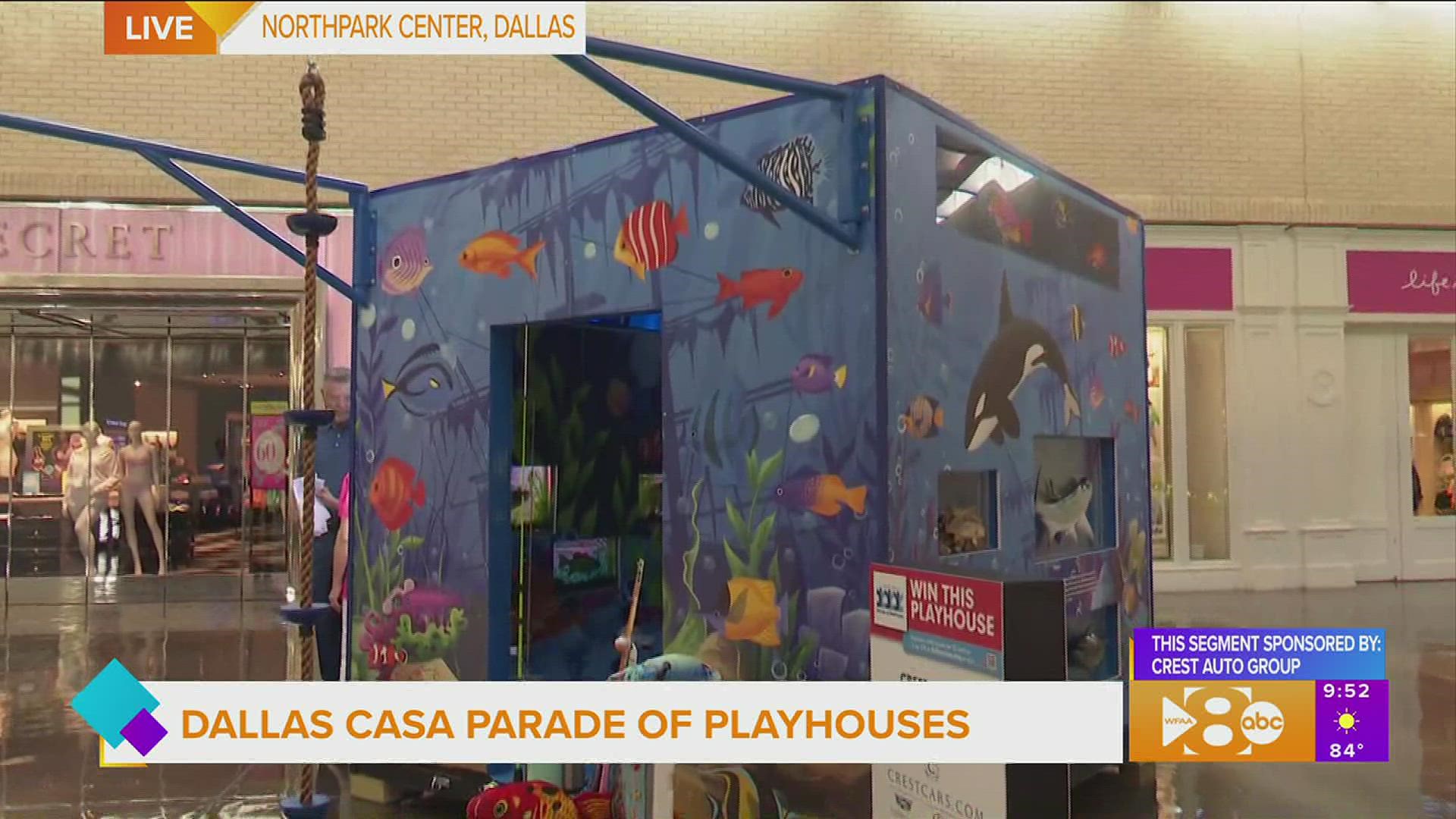 Dallas CASA Parade of Playhouses now at NorthPark Center