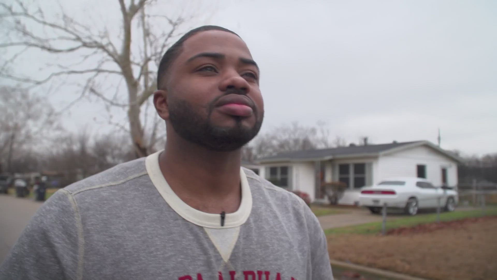 Malik Earle grew up in the Stop Six neighborhood, the same neighborhood he patrols now as a police officer.