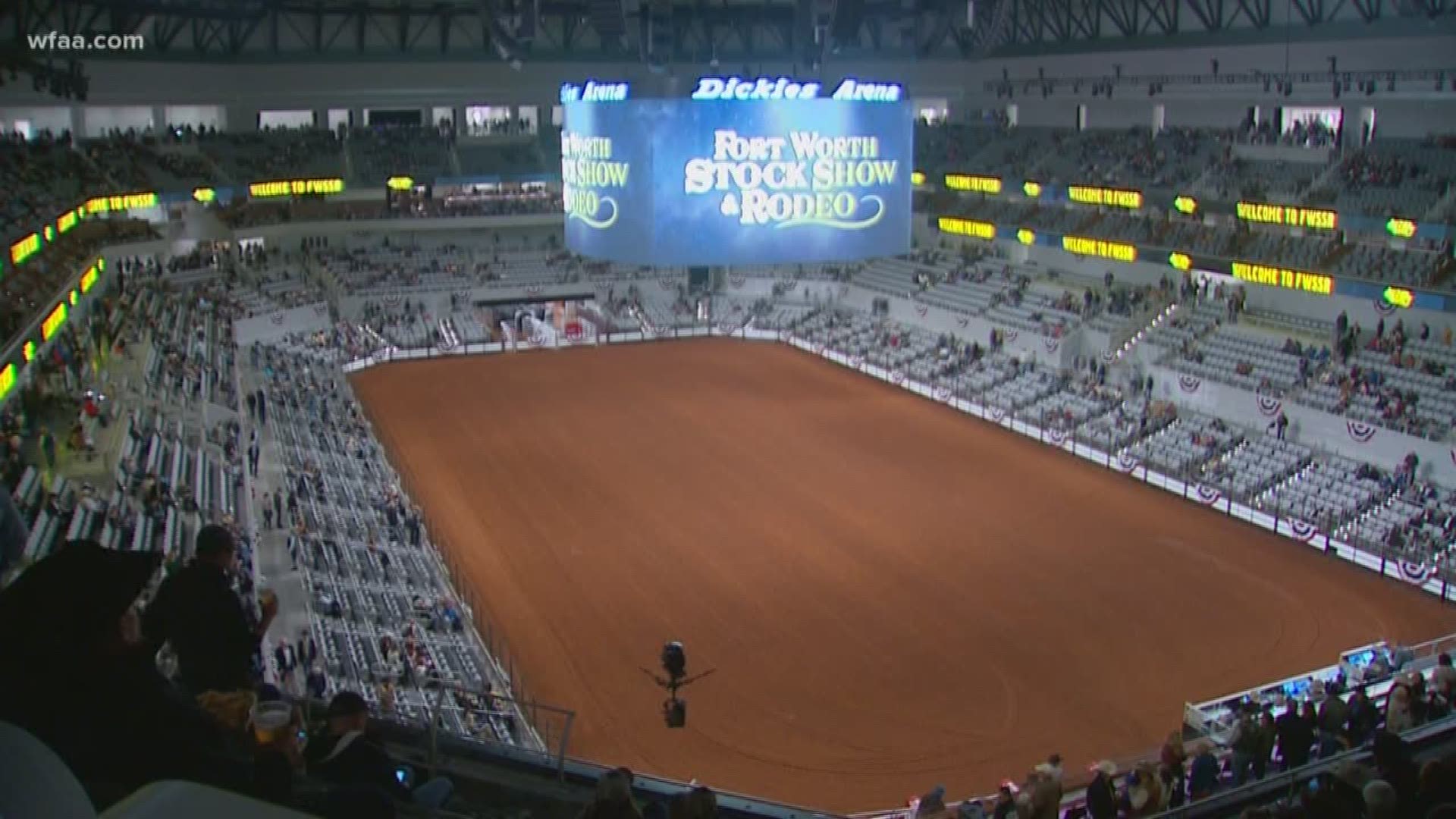The FWSSR is the oldest livestock show and rodeo that is continuously running. The Dickies Arena is just its third indoor arena to call home.