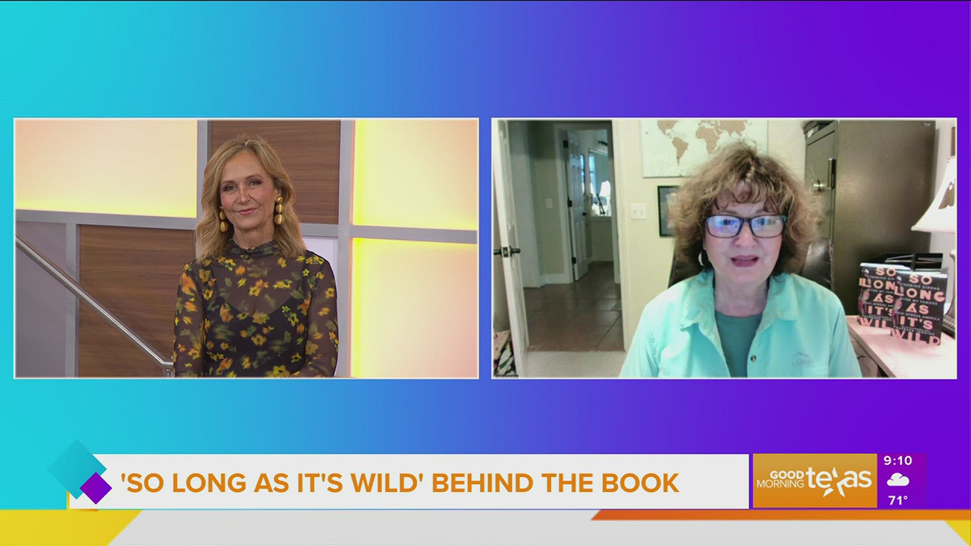 Best selling author Barbara Jenkins takes you into the pages of her tell all memoir, "So Long as It's Wild: Standing Strong After my Famous Walk Across America"