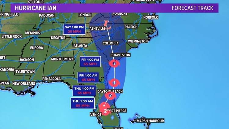 Hurricane Ian tracker: Strong Category 4 storm made landfall now weakening and moving through Florida