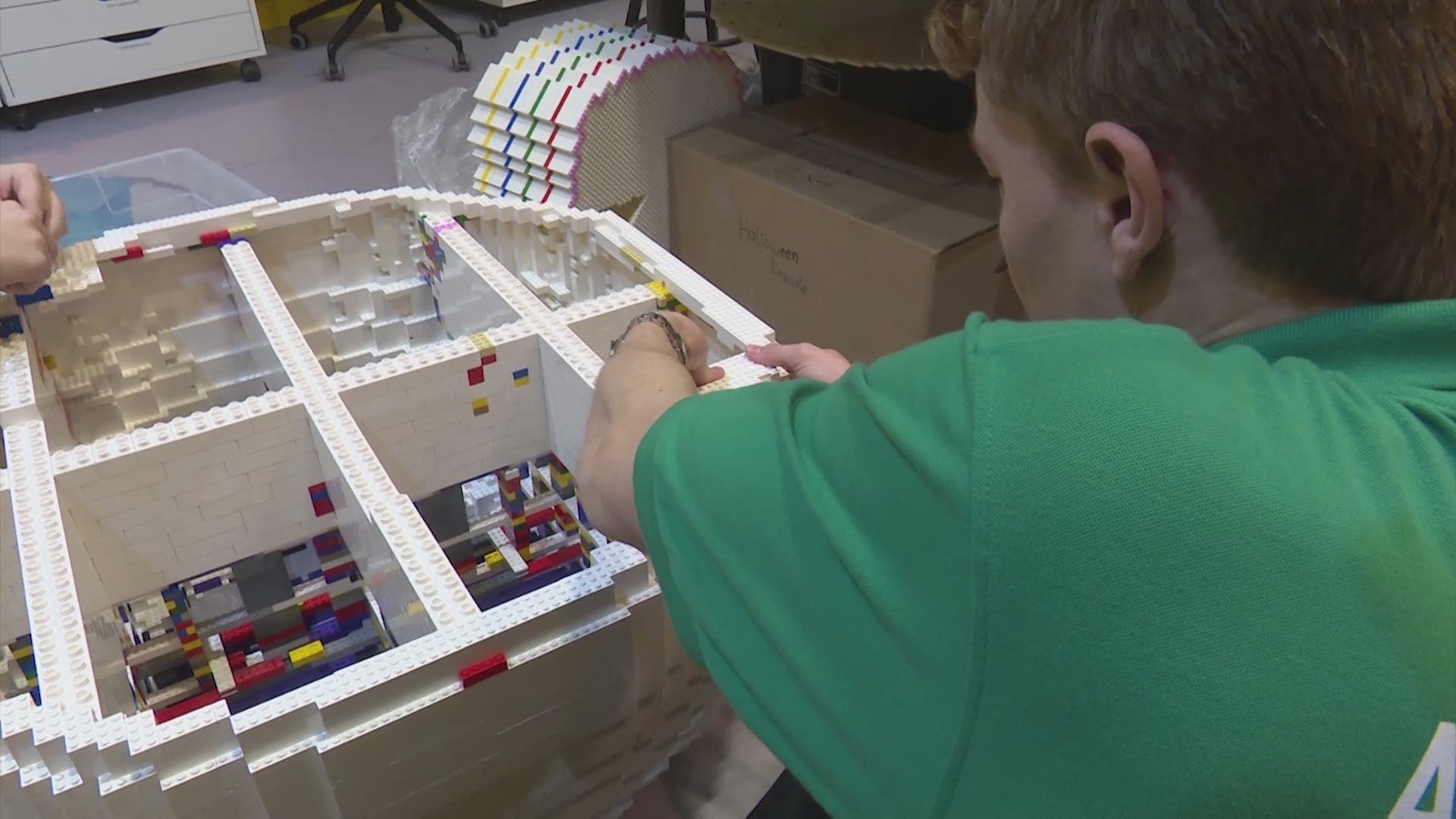 Thaddeus Bennett is the new Master Builder at LEGOLAND Discovery Center in Grapevine. It's a career move he never expected but has been preparing for his entire life