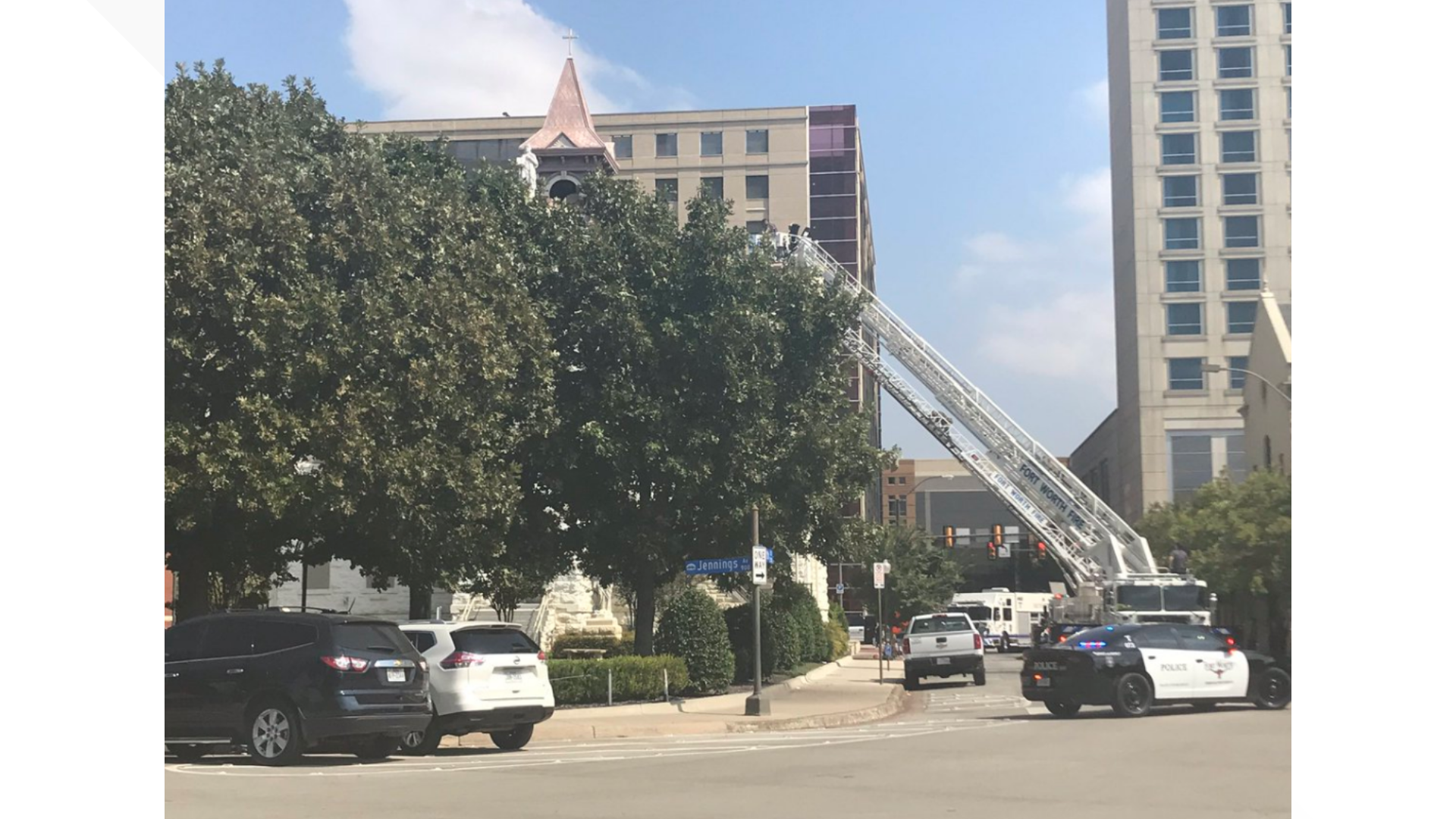 Shelter-in-place lifted after heavy police presence in downtown Fort ...