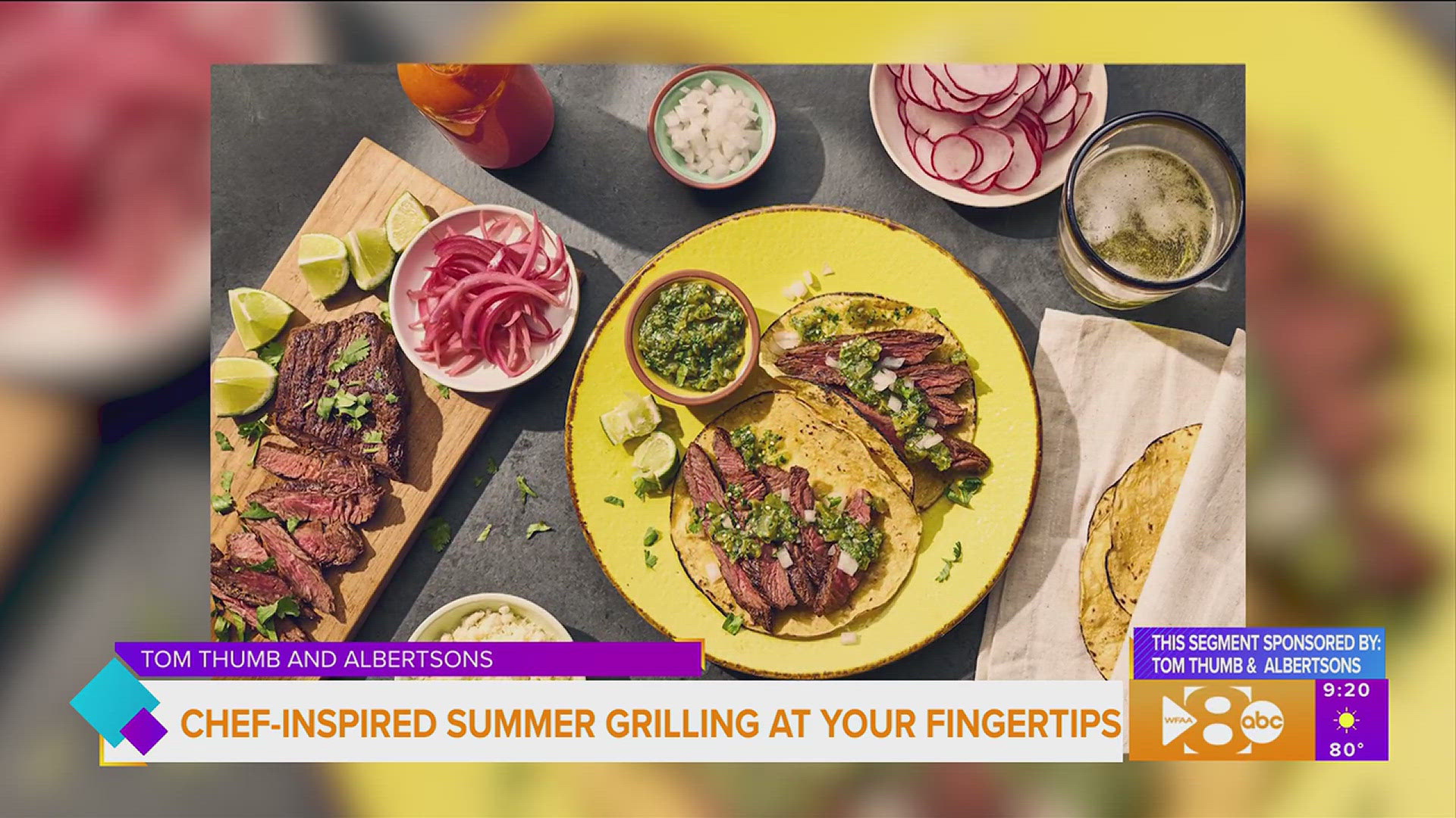 This segment is sponsored by: Tom Thumb & Albertsons