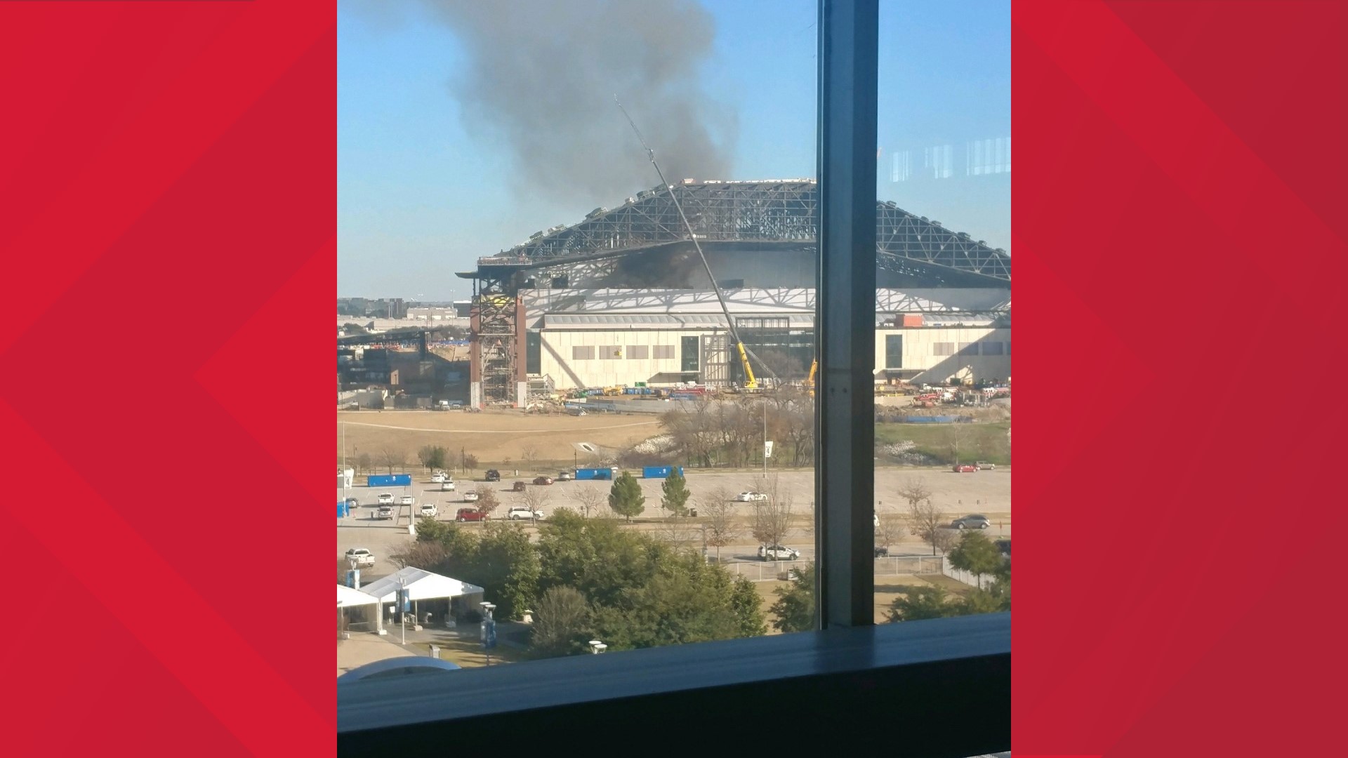 Fire at Texas Rangers Stadium Globe Life Field in Arlington | wfaa.com